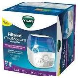 Vicks Filtered Cool Moisture Humidifier - White