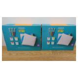 Set of 2 48" Plastic Giant Outdoor Inflatable Easel Set - Mondo Llama