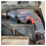 Bosch 1191VSR Hammer Drill Corded Tested Works Case Good Condition