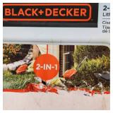 New Black+Decker 2-IN-1 Lithium Ion Garden Shears GSL35