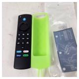 Voice Remote Replacement For Amazon Fire TV Stick 2nd Gen/3rd Brand New With Green Cover