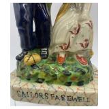 Vintage STAFFORDSHIRE Style Sailors - 2 Pair