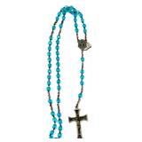 Italian Crystal Beaded Rosaries - QTY 3