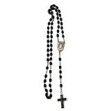 Italian Wooden Beaded Rosary - QTY 2