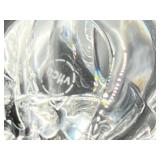 VILCA Crystal Glass Figure Paperweights -QTY 3