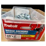 Red Head Wedge Anchors 3/8x3