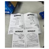 Kobalt 24 Volt 2 Tool Cordless Combo Kit