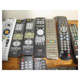 Huge Lot of Mixed Remotes for Various Electronics