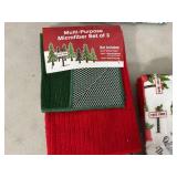 New Holiday Table Covers, Kitchen Towels, Microfibers, Dish Drying Mat