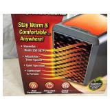 New Handy Heater Pure Warmth Ceramic Space Heater with LED Lights