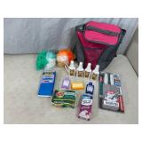 New Backpack Cooler, Cleaning Supplies, Soaps, Sponges, and More