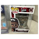 4 New Funko Pop Collectible Figurines - Magic Johnson, Captain America, Jordan Peele