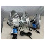 3 New Hanging and Clamp Brooder / Heat Lamps