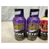 6 New 5 Hour Energy Shots - 3 Flavors