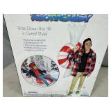 New Snowcandy Peppermint Shaped Inflatable Snow Tube