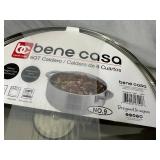 New Bene Casa 6 Quart Caldero Pan with Glass Lid