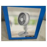 New Fold Away Cordless Rechargeable Fan