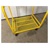 3 Tier Rolling Steel Shelf Unit