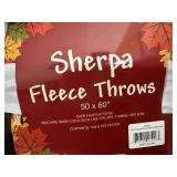 New Sherpa Throw Blanket