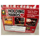 New 8 Pack of Ruby Holding Hands Magnetic Silicone Ties / Organizers