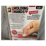 New 8 Pack of Ruby Holding Hands Magnetic Silicone Ties / Organizers