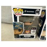 4 New Funko Pop Collectible Figurines - US Marines and Ninja Turtles