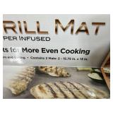 New Pack of 2 Copper Infused Grilling / Baking Mats