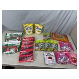 Assorted Candy, Andes Jubilee Thins, Junior Mints, Suckers, Gummy Candy, Wiley Wallaby Licorice, and More