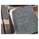 Lot of (3) Vintage 1957, 1959 Chilton Automotive Flat Rate Manuals