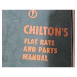 1965 Chilton 36th Year Auto Flat Rate and Parts Manual