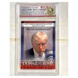 Donald Trump "mugshot" Trading Cards