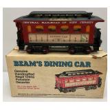 Vintage Collectible Jim Beam Baggage, Dining & Caboose (Some In Original Boxes (EMPTY)