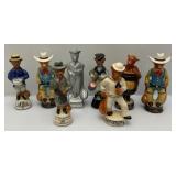 Misc. Jim Beam Collectors Society Miniature Fox Figurines