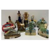 Misc. BEAM Collectible Decanters (EMPTY) & More