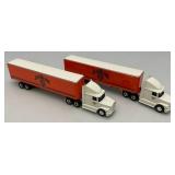 Misc. Collectible Die-Cast Miniature Semi Trucks (Most NIB)