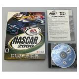 Misc. NASCAR & JIM BEAM Collectibles Including Nylon Flags, Sam Bass Signed NASCAR Poster & More