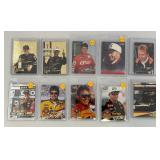 Misc. NASCAR Trading Cards In Top Loader Protective Sleeves