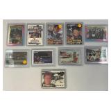 Misc. NASCAR Trading Cards In Top Loader Protective Sleeves