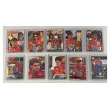 Misc. NASCAR Trading Cards In Top Loader Protective Sleeves