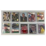 Misc. NASCAR Trading Cards In Top Loader Protective Sleeves