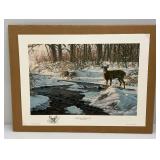 Two Unframed Frank Mittelstadt Wildlife Prints