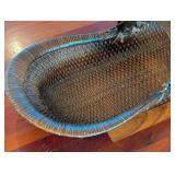 Large Decorative Woven Basket