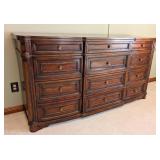 Wooden Twelve Drawer Dresser by Hooker