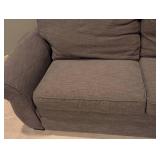 Pottery Barn Charcoal Sleeper Sofa