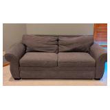 Pottery Barn Charcoal Sleeper Sofa