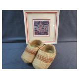 Dragon Boat Racing Print, Straw Shoes