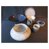 Pottery, Heart Shaped, Bowls