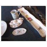 Lenox, English Tray, Mini Basket & Tea Set