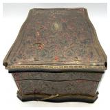 Vintage Boulle Marquetry Jewelry Box