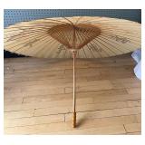 Vintage Rice Paper Parasol - Birds